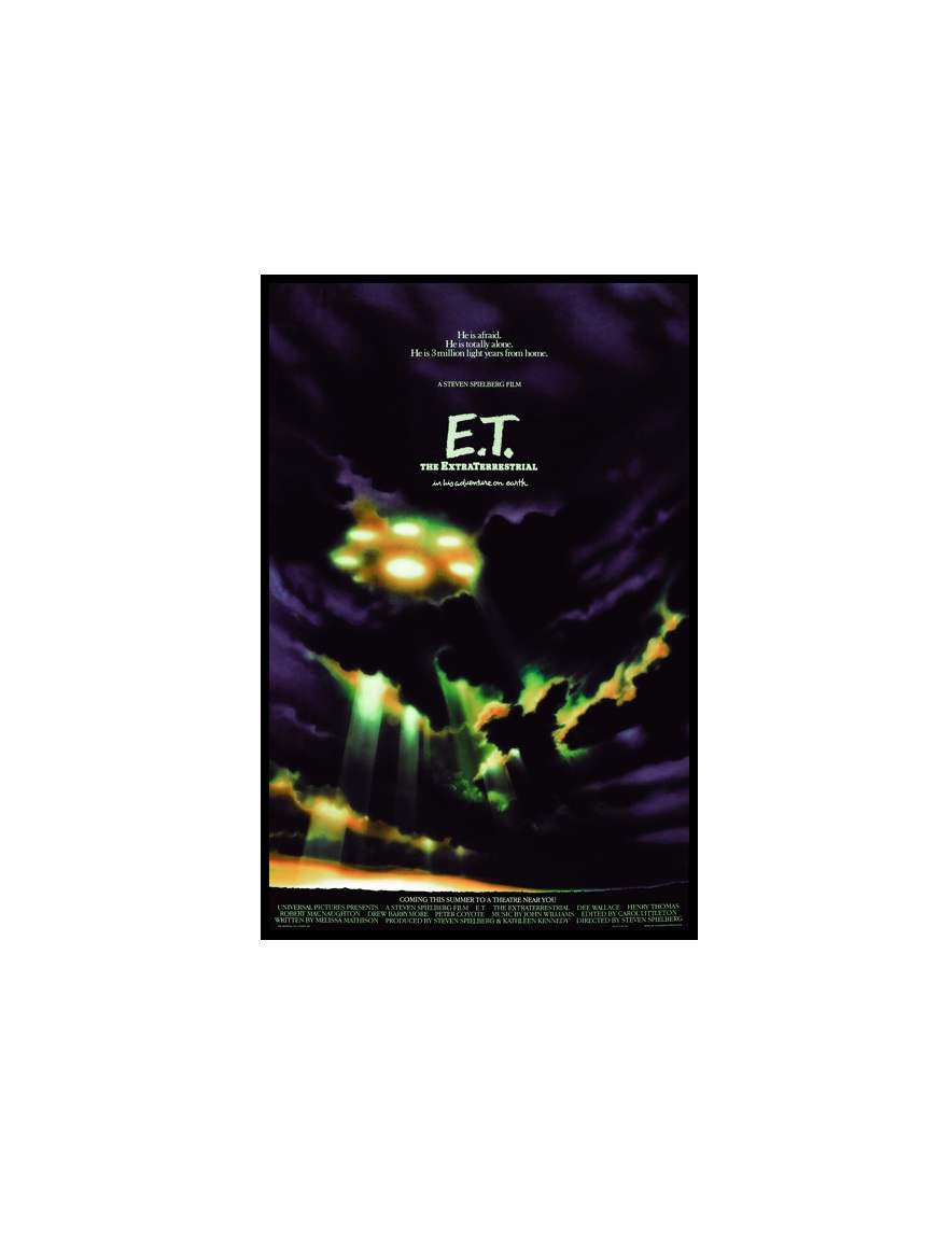E.T. - 5 E. T. The Extra-Terrestrial 1982 LOJA MINI