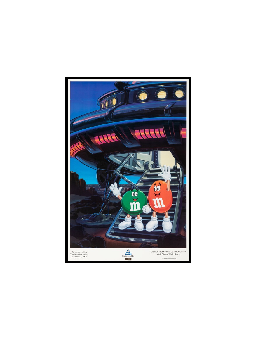 STAR WARS - 11 Star Tours and M&M's Disney 1990 MINI
