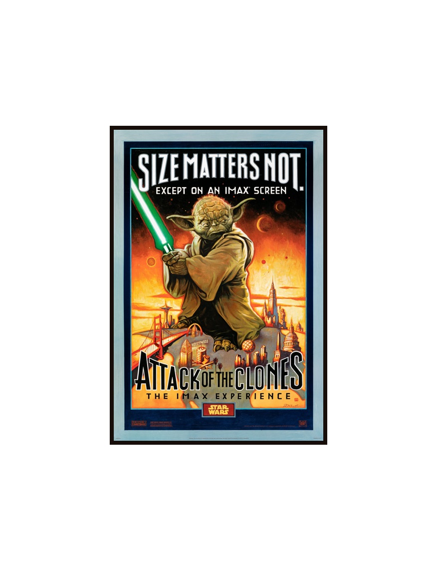 STAR WARS - 16 Star Wars Episode II - Attack of the Clones 2002 by David McMacken MINI