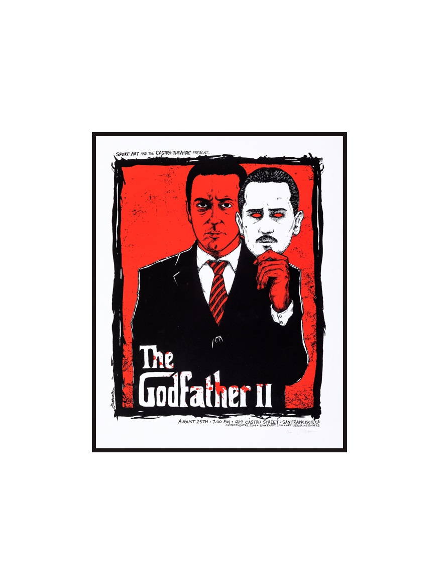 THE GODFATHER - 27 The Godfather II by Jermaine Rogers 2013 Limited Edition MINI