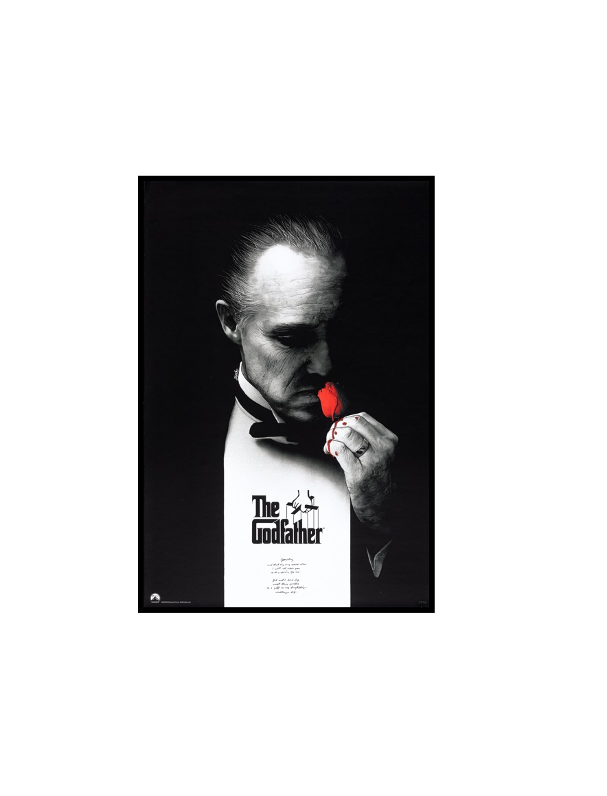 THE GODFATHER - 4 The Godfather by Gabz Domaradzki 2019 Limited Edition MINI