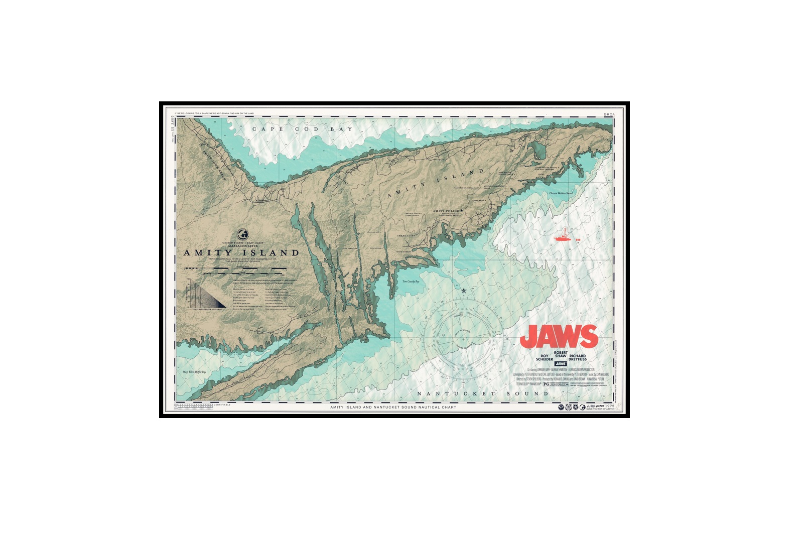 TUBARÃO - 17 Jaws by Anthony Petrie 2019 Limited Edition MINI