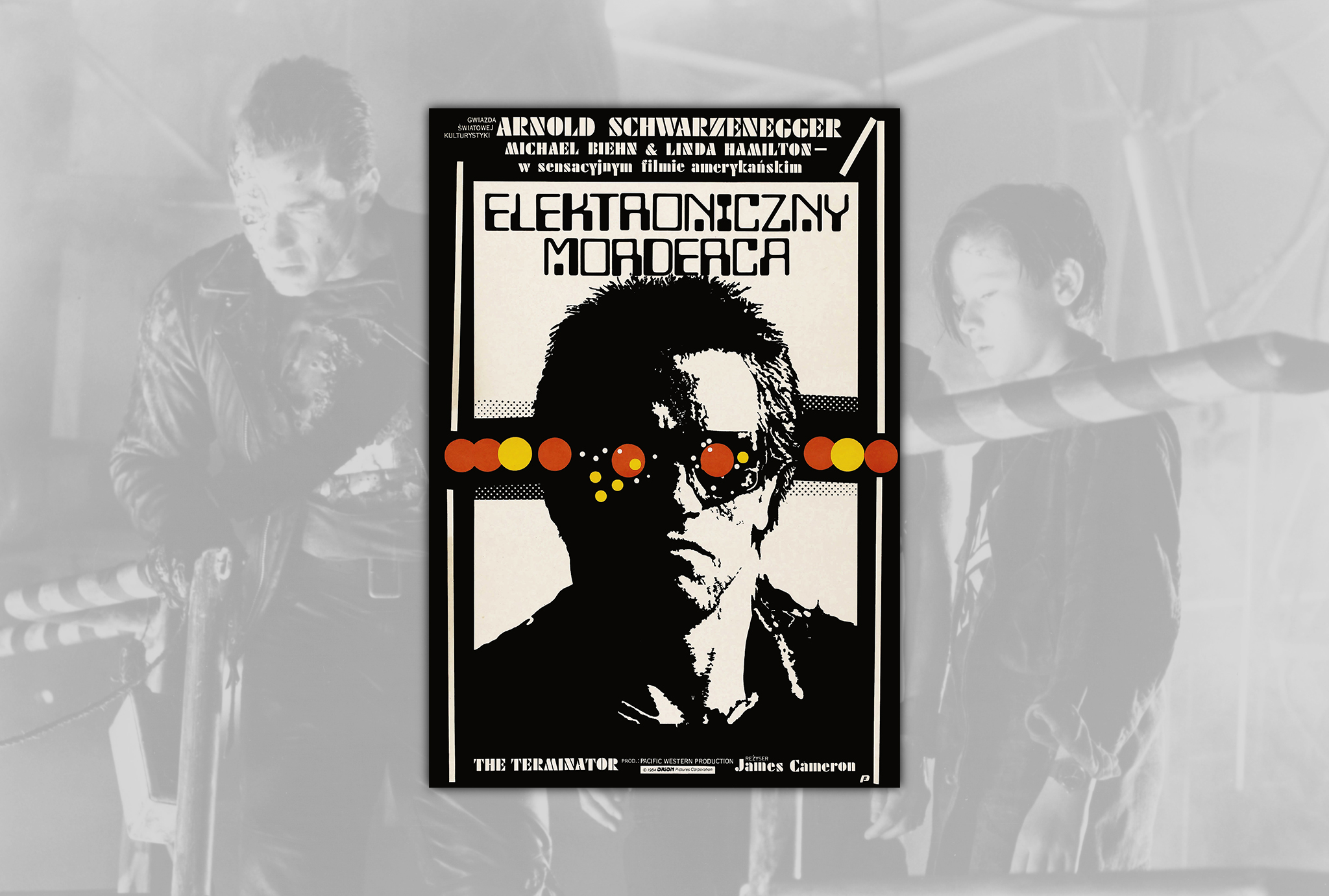 EXTERMINADOR DO FUTURO - 1 The Terminator 1984 Poster Polonia CAPA SITE