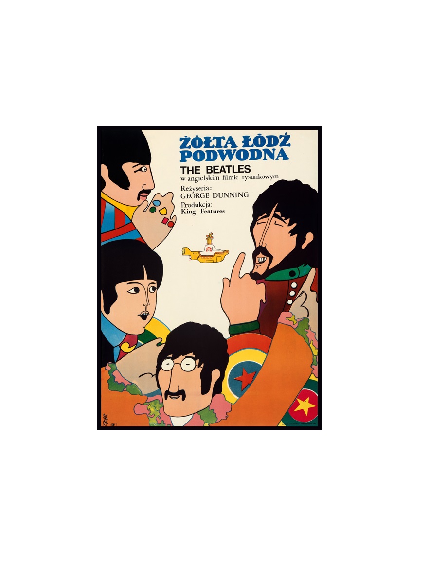 BEATLES - 50 The Beatles Yellow Submarine (CWF, 1969) Polish MINI