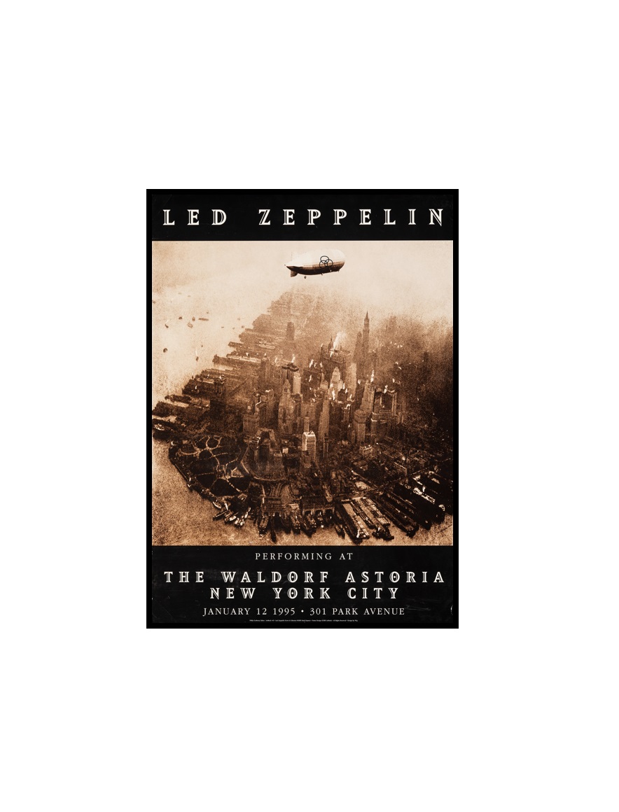 LED ZEPPELIN - 31 Led Zeppelin at the Waldorf Astoria (ArtRock, 1995) MINI