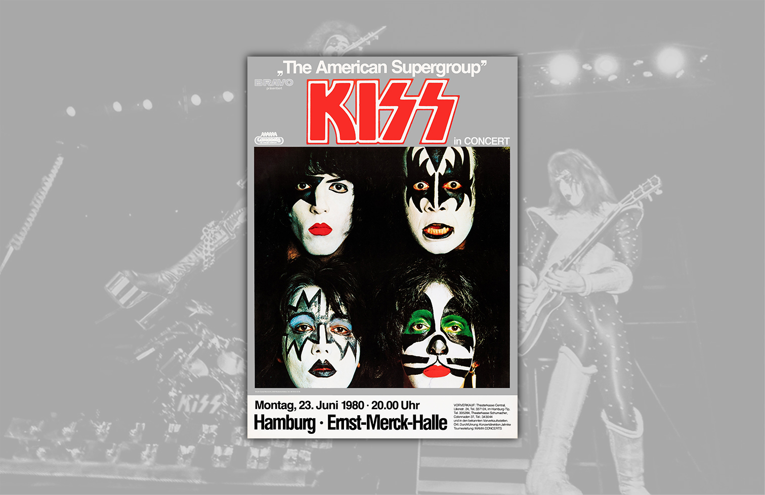KISS - 16 Kiss in Concert & Other Lot (Mama Concerts, 1980) CAPA SITE