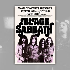 Black Sabbath 1973 - Main ALE at The Stadthalle Offenbach